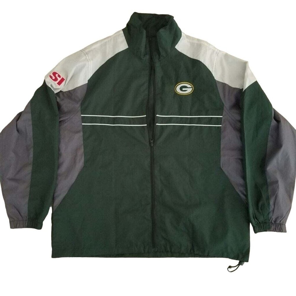 Green Bay Packers Dunbrooke Men's NFL Full Zip Jacket Windbreaker